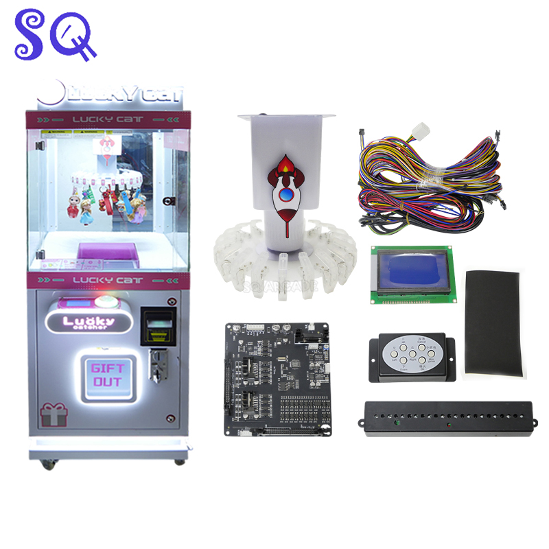 Arcade Toy Claw Vending Machine - ของขวัญเครื่องหนีบรางวัล 20 คลิป Claw ของเล่นเครื่องหยอดเหรียญคลิปของขวัญ Claw