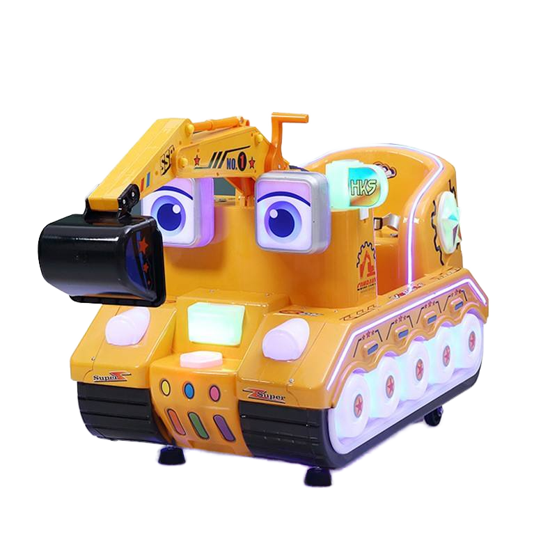 Coin Operated Kiddie Ride - ขายตรงจากโรงงาน เครื่องเล่นกลางแจ้งแบบหยอดเหรียญ รถขุด รถดันดิน รถเด็กเล่น