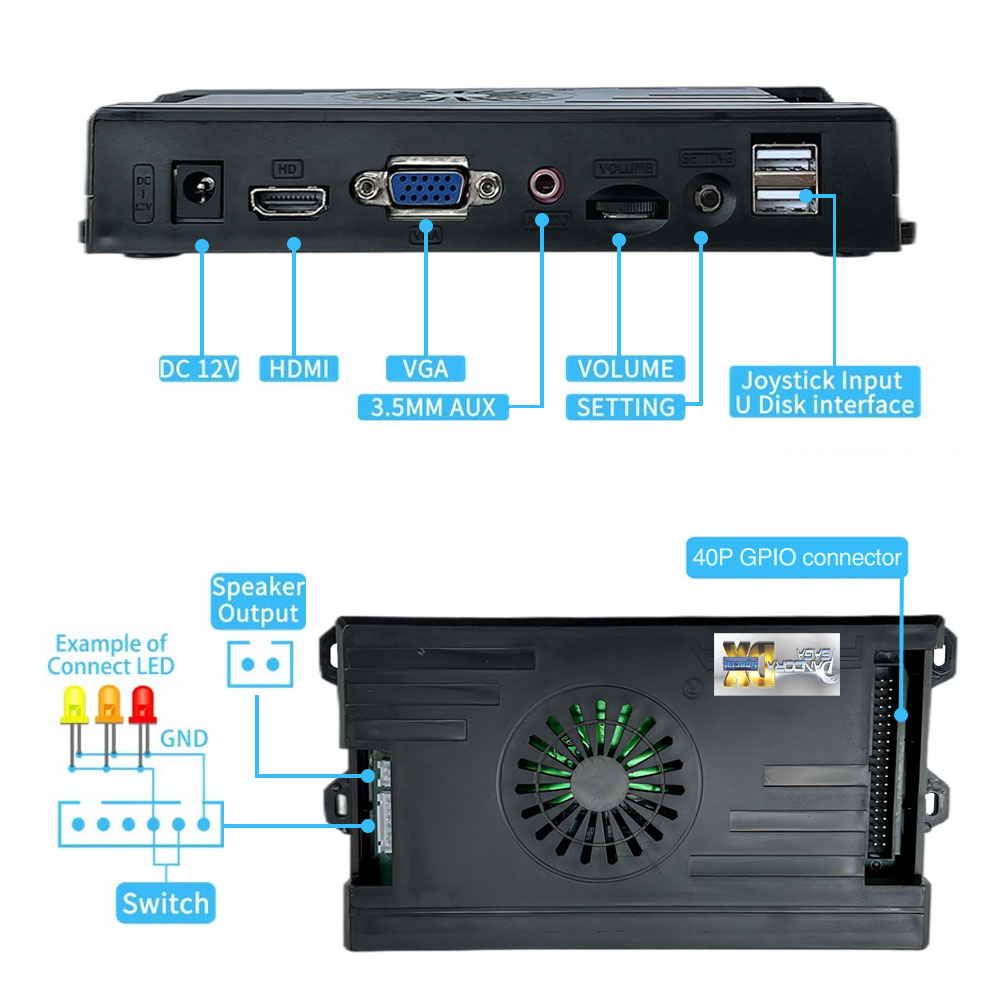 ของตกแต่งงานปาร์ตี้กล่องอาเขต9 - Trackball Controller Arcade บทวิจารณ์และราคา