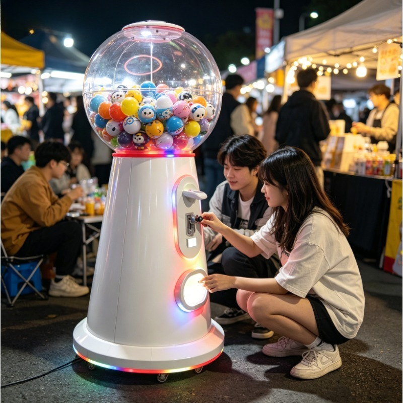 ตู้กาชาปองหยอดเหรียญแบบกำหนดเอ - Arcade Toy Vending Machine บทวิจารณ์และราคา