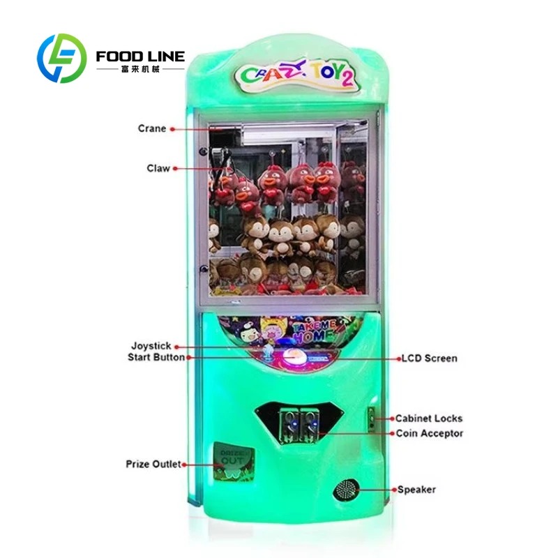 เครื่องเกมคีบตุ๊กตาหยอดเหรียญแ - Arcade Toy Vending Machine บทวิจารณ์และราคา