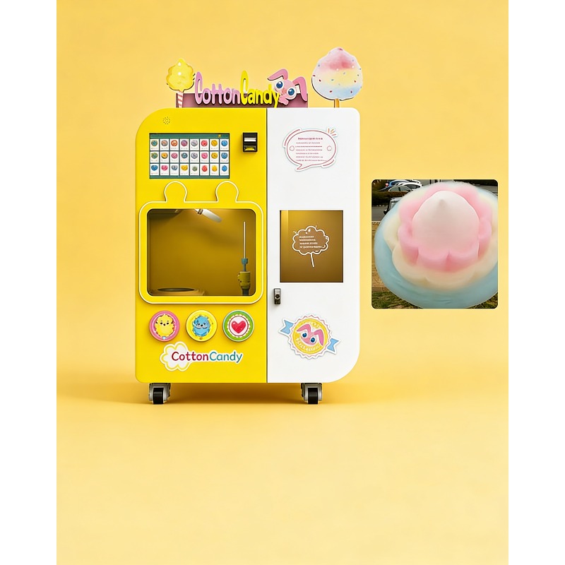 เครื่องทำสายไหมอัตโนมัติเต็มรู - Arcade Vending Machines บทวิจารณ์และราคา