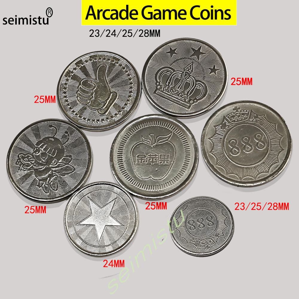 เหรียญสแตนเลส 100 ชิ้น ขนาด 23 - Arcade Toy Vending Machine บทวิจารณ์และราคา